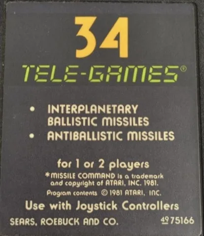 34 Tele-Games (A2600)