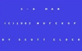 3-D Man (C64)