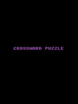 Crossword Puzzle (C64)