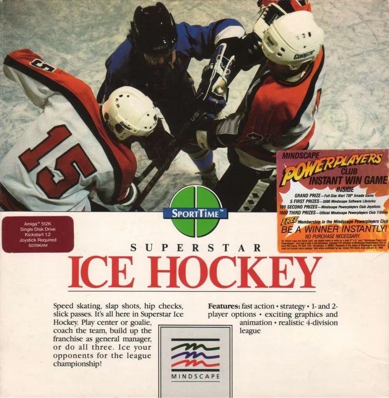 Superstar Ice Hockey (AMIGA)