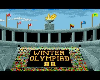 Winter Olympiad '88 (AMIGA)