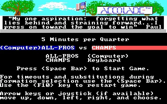 4th & Inches (AMIGA)