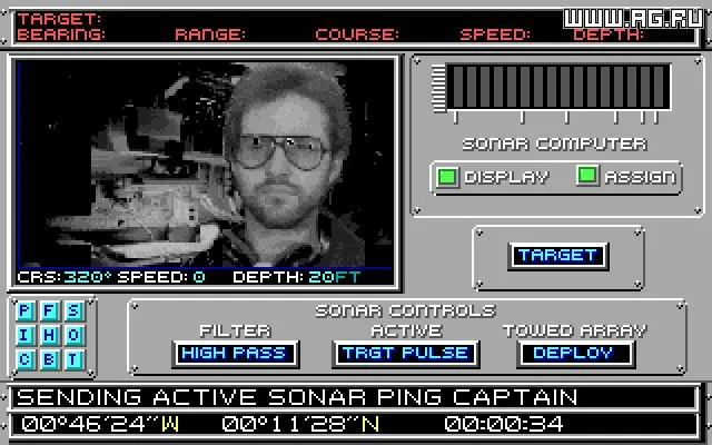 688 Attack Sub (AMIGA)