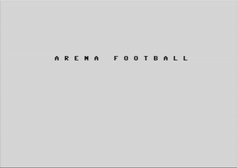 Arena Football (Commodore 64)