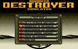 Advanced Destroyer Simulator