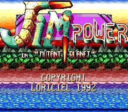 Jim Power in Mutant Planet (AMIGA)