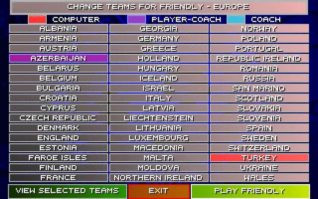 Sensible World of Soccer (AMIGA)