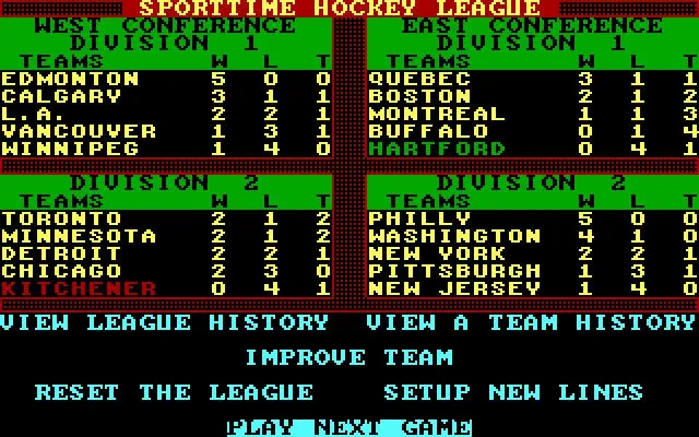 Superstar Ice Hockey (1988)