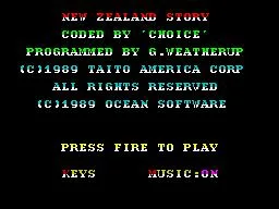 The NewZealand Story (AMIGA)