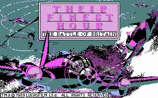 Their Finest Hour (AMIGA)