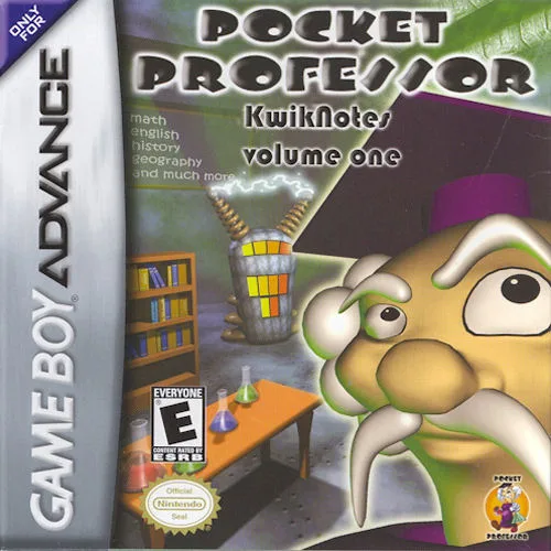 Pocket Professor: KwikNotes Volume One (GBA)