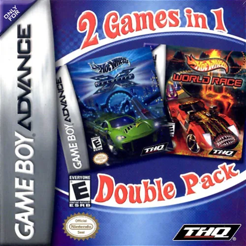2 Games In 1 Double Pack - Hot Wheels: World Race / Velocity X (GBA)