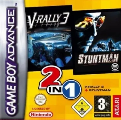 2 in 1: V-Rally 3 + Stuntman (GBA)