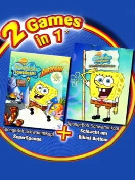 2 Games in 1: SpongeBob SquarePants: SuperSponge & Battle For Bikini Bottom (GBA)