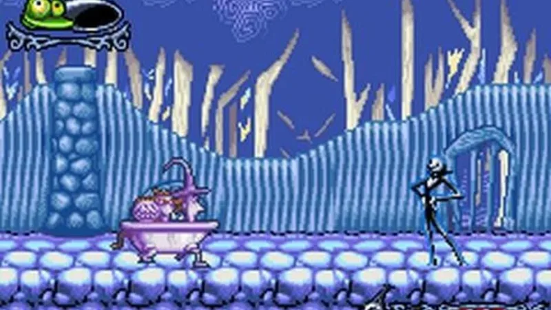 Tim Burton's The Nightmare Before Christmas: The Pumpkin King (GBA)