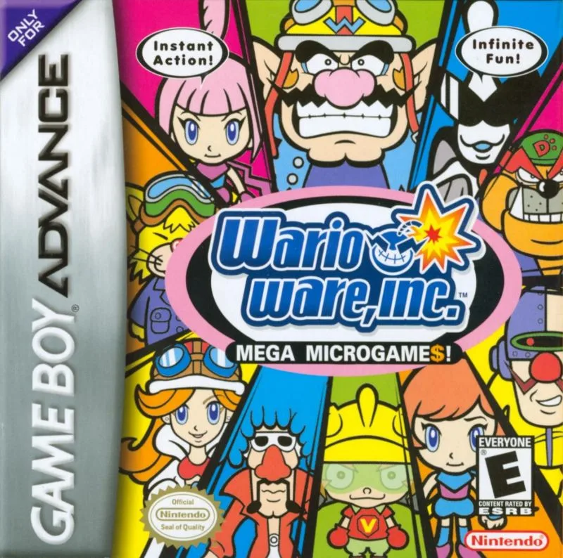 WarioWare, Inc.: Mega Microgame$! (GBA)