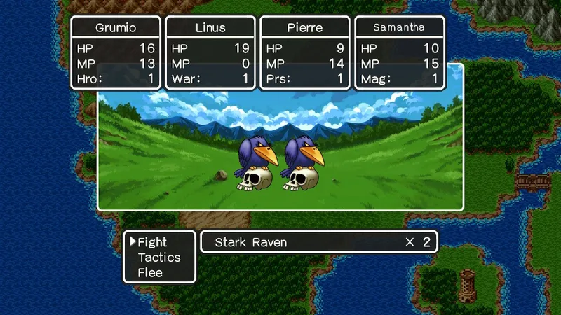 Dragon Quest III (1988) (GBC)