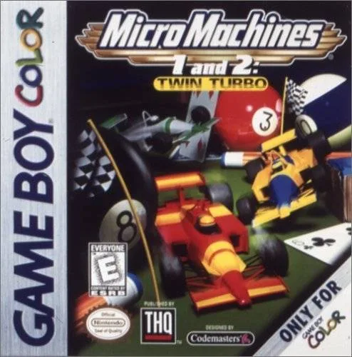 Micro Machines 1 and 2: Twin Turbo (GBC)