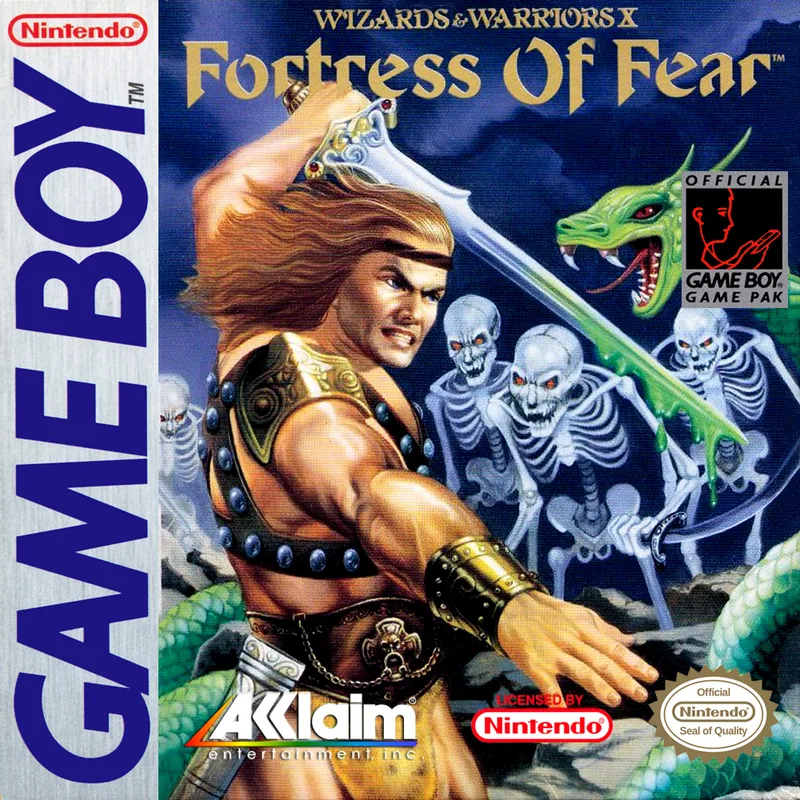 Wizards & Warriors X: Fortress of Fear (GB)