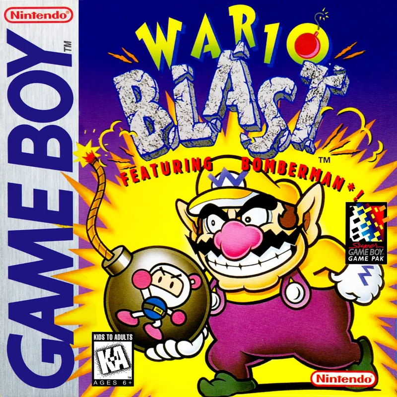 Wario Blast: Featuring Bomberman! (GB)