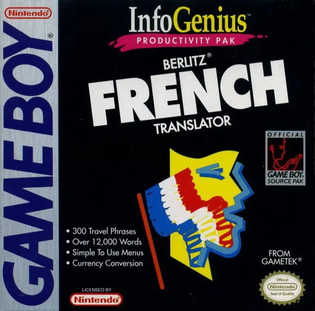 InfoGenius Productivity Pak: Berlitz French Translator (GB)