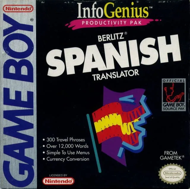InfoGenius Productivity Pak: Berlitz Spanish Translator (GB)