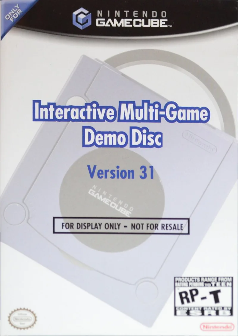 Interactive Multi-Game Demo Disc Version 31 (GCN)
