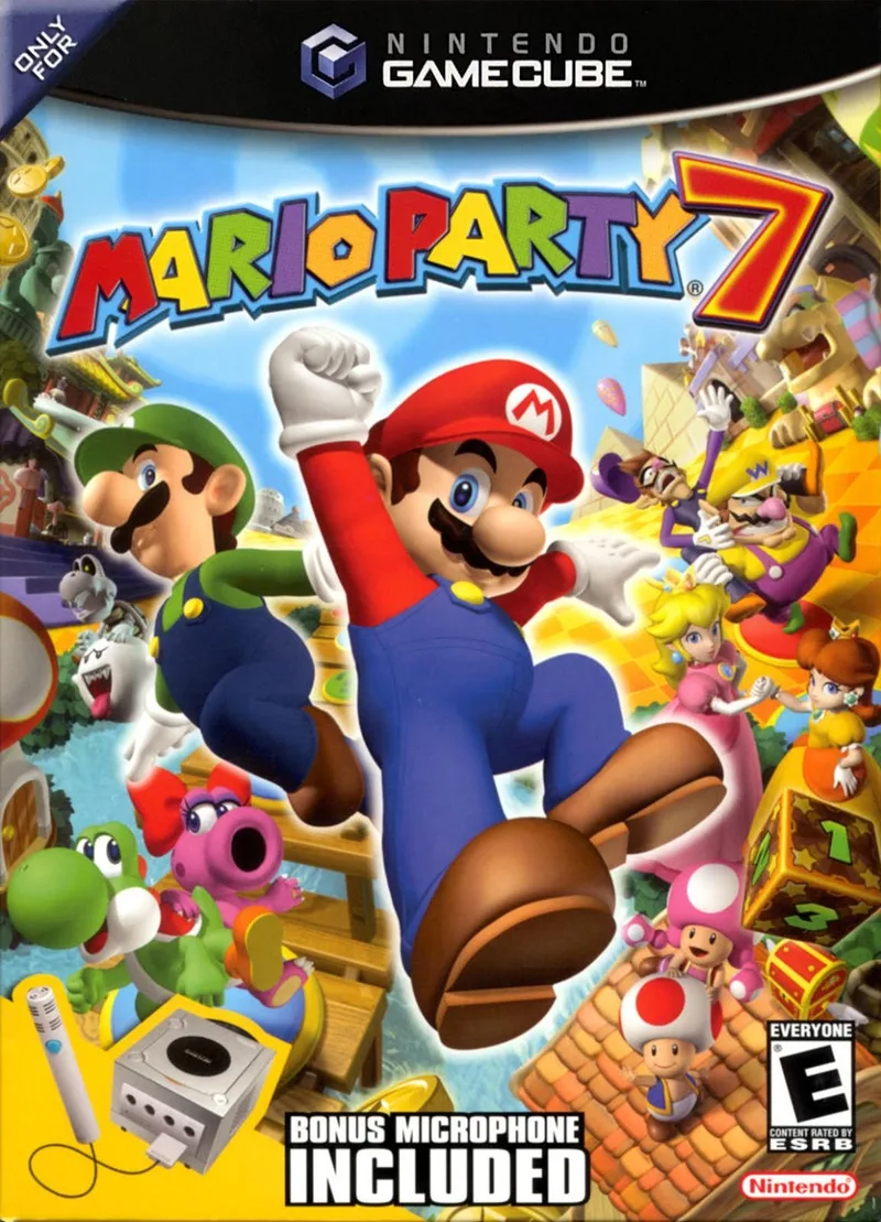 Mario Party 7 Microphone Bundle (GCN)