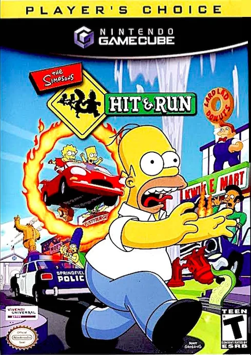 The Simpsons: Hit & Run [Player's Choice] (GCN)