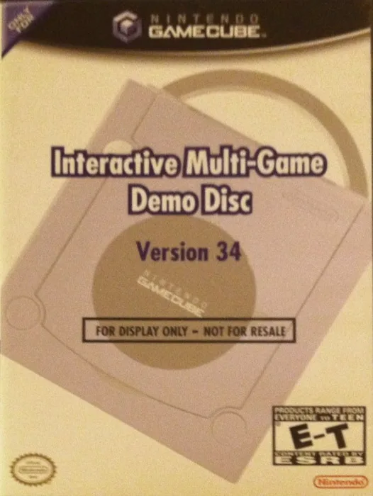 Interactive Multi-Game Demo Disc Version 34 (GCN)