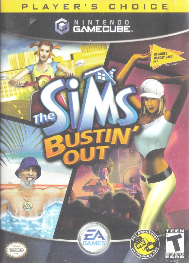 Sims Bustin' Out [Player's Choice] (GCN)