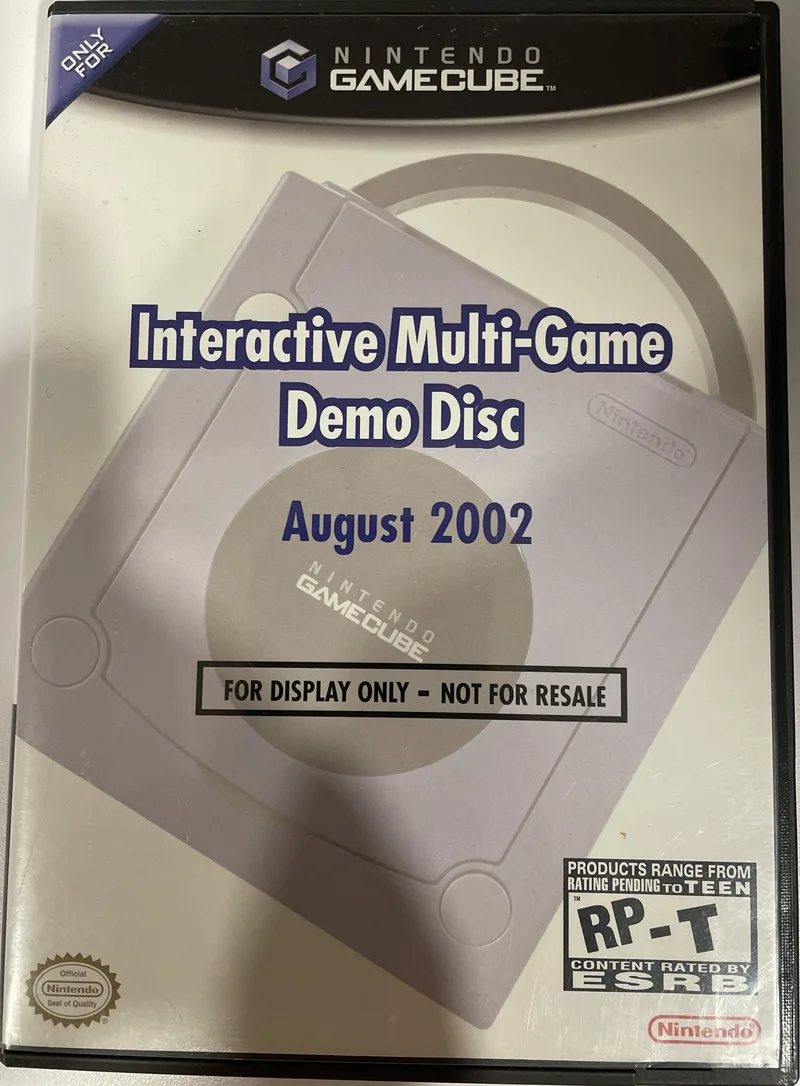Interactive Multi-Game Demo Disc August 2002 (GCN)
