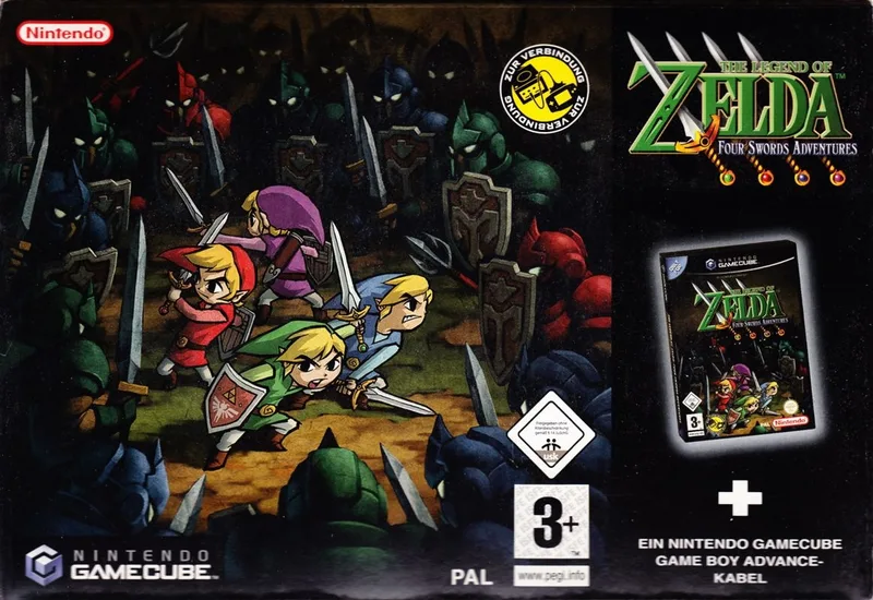 The Legend of Zelda: Four Swords Adventures [Big Box with Cable]