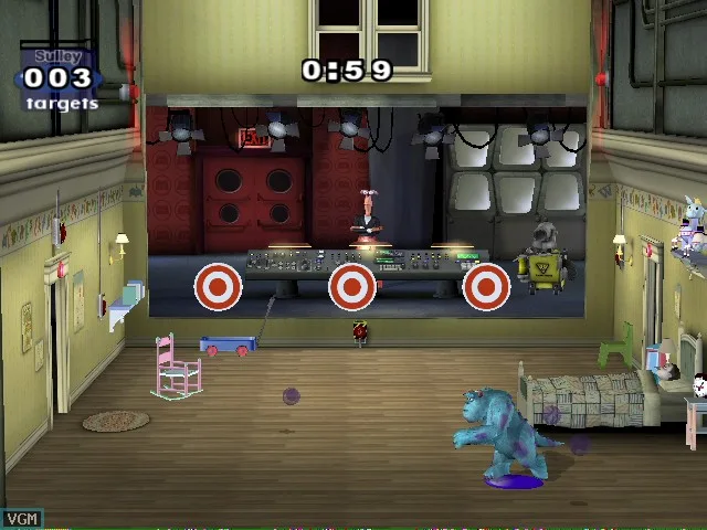 Monsters, Inc. Scream Arena (GCN)