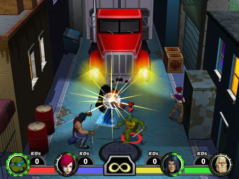 Teenage Mutant Ninja Turtles: Mutant Melee (GCN)