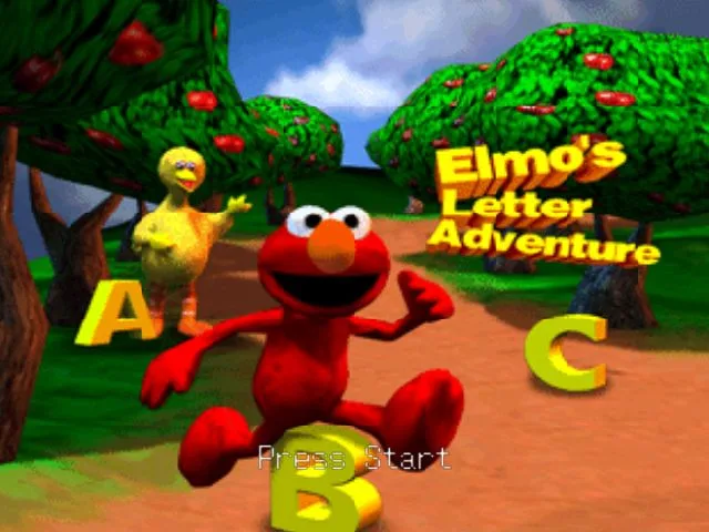 Elmo's Letter Adventure (N64)