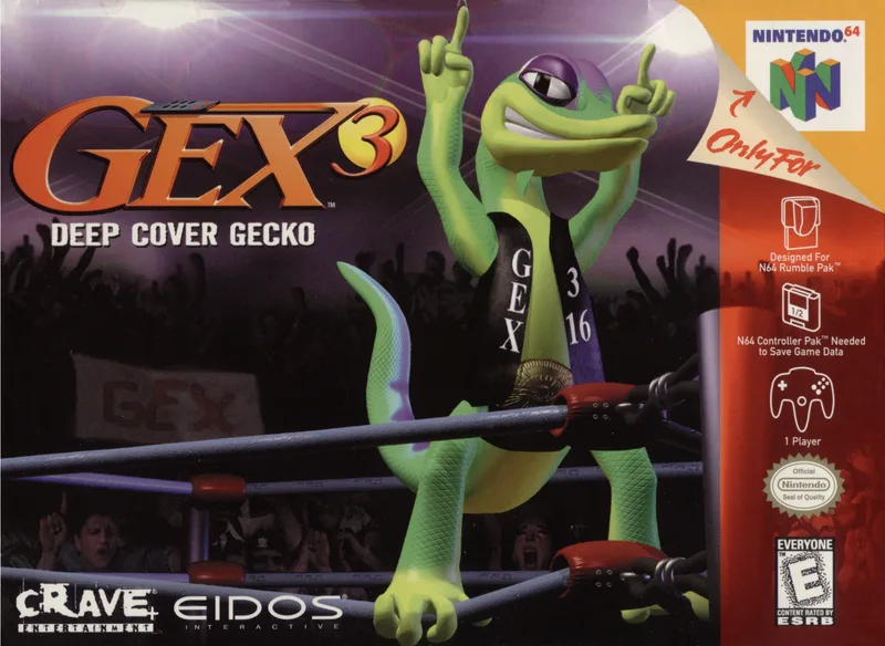 Gex 3: Deep Cover Gecko (N64)