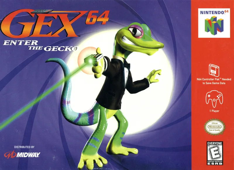 Gex 64: Enter the Gecko (N64)