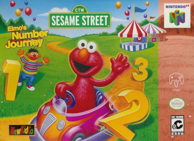 Sesame Street: Elmo's Number Journey (N64)
