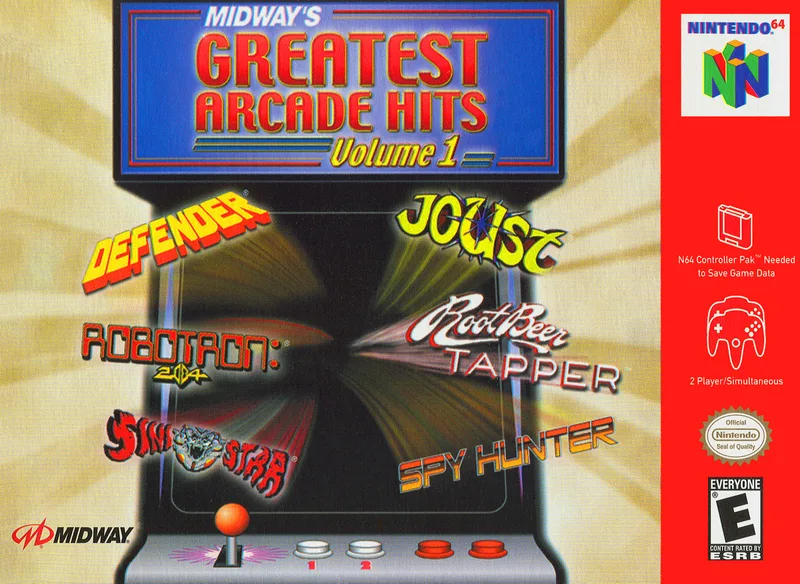 Midway's Greatest Arcade Hits: Volume 1 (N64)