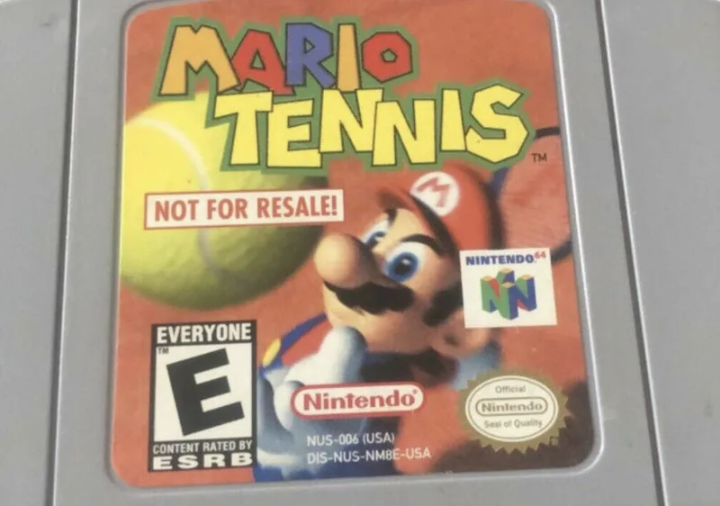 Mario Tennis  [Not for Resale] (N64)