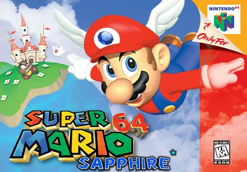 Super Mario 64: Sapphire (N64)