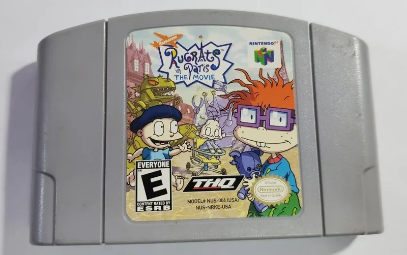 Rugrats in Paris: The Movie [Gray Variant] (N64)