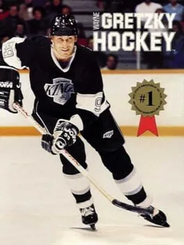 Wayne Gretzky Hockey [White Jersey No Logo]