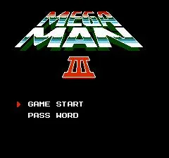 Mega Man 3 (1990) (NES)