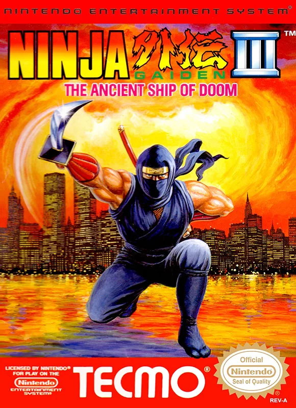 Ninja Gaiden III: The Ancient Ship of Doom (1991) (NES)