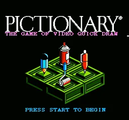 Pictionary (1990) (NES)