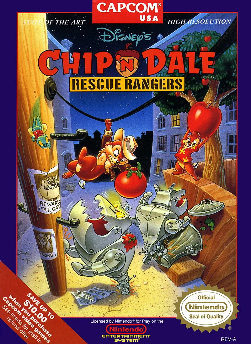 Disney's Chip 'n Dale: Rescue Rangers (NES)
