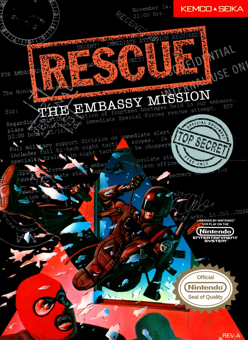 Rescue: The Embassy Mission (NES)