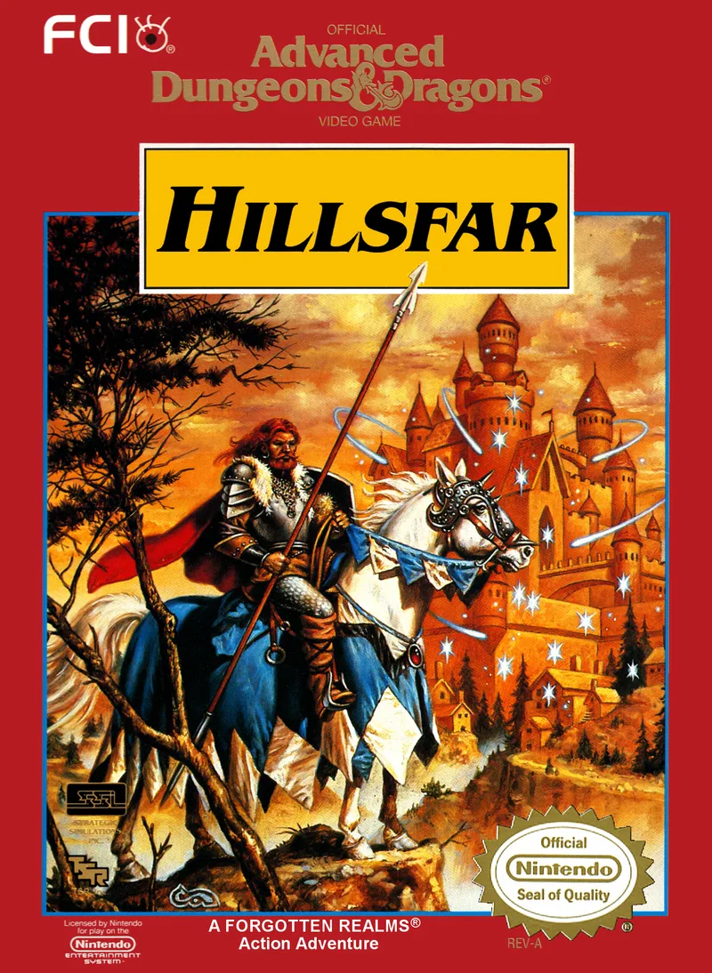 Advanced Dungeons & Dragons: Hillsfar (NES)